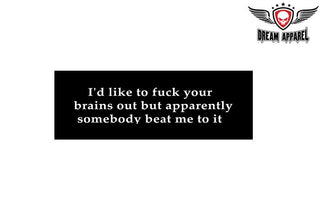 Biker Helmet Sticker
