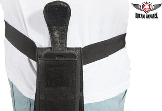 Dream Apparel Premium Leather Thigh Bags With Gun Pocket