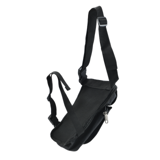 Black Thigh Bag, Leg Bag Canvas