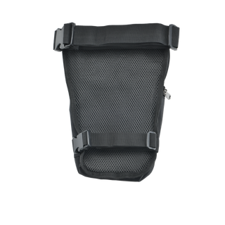 Black Thigh Bag, Leg Bag Canvas