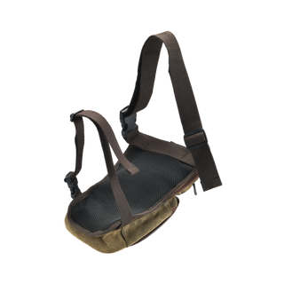 Brown Thigh Bag, Leg Bag Canvas