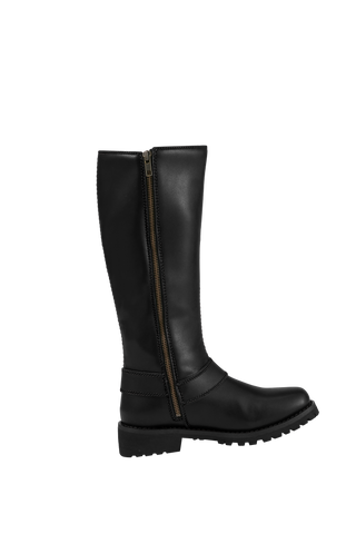 Dream Apparel® Women Biker Long Boots with Laces