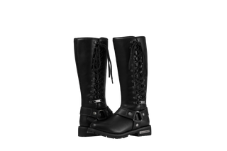 Dream Apparel® Women Biker Long Boots with Laces