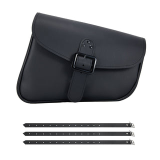 Dream Apparel Swing Arm Motorcycle Bag Left - Durable Black Swing Arm Bag Easy Installation