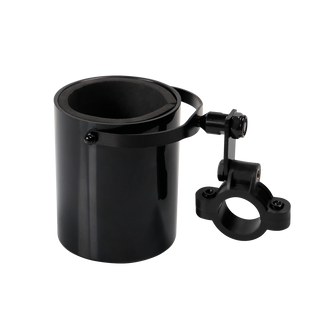 Dream Apparel Shiny Black Cup Holder