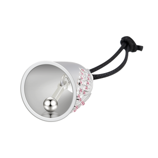 Dream Apparel Angel Wings Pink Bling Bling Motorcycle Bell, for Good Luck and in 3-D, Light Weight