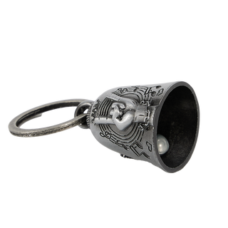 Dream Apparel Flaming Guitar Motorcycle Bell, Good Luck and 3-D, Light Weight, Impact Resistant