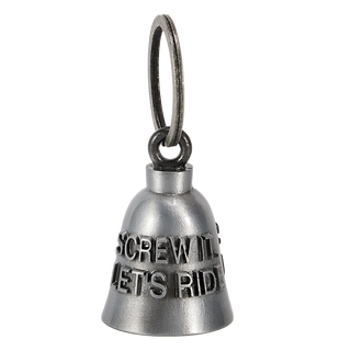 Dream Apparel SCREW IT. LET'S RIDE Motorcycle Bell, Good Luck 3-D, Impact Resistant