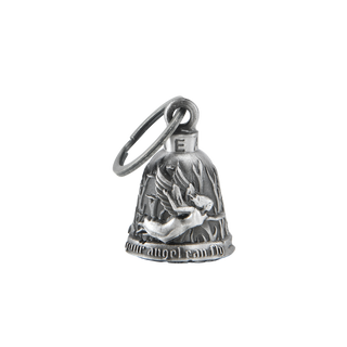 Dream Apparel Never Ride Faster than your Angel can Fly Motorcycle Bell for Good Luck 3-D