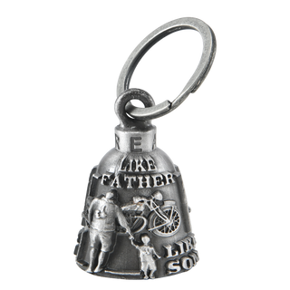 Dream Apparel Like Father Like Son Motorcycle Bell for Good Luck in 3D Light Weight Impact Resistant