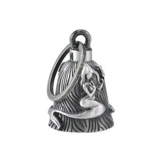 Dream Apparel Mermaid Holding Beer Motorcycle Bell, for Good Luck and in 3-D, Light Weight