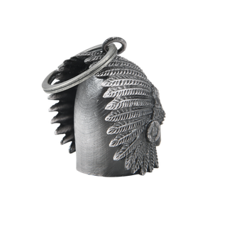 Dream Apparel Indian Skull Head Black Eyes Motorcycle Bell