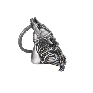 Dream Apparel Viking Helmet Beard Skull Motorcycle Bell, for Good Luck and in 3-D, Light Weight