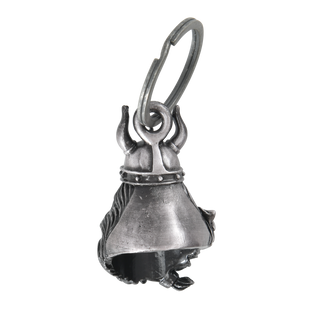 Dream Apparel Viking Helmet Beard Skull Motorcycle Bell, for Good Luck and in 3-D, Light Weight