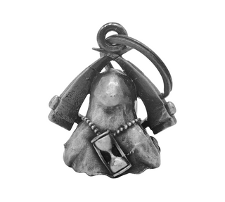 Dream Apparel Grim Reaper Motorcycle Bell Good Luck in 3-D, Light Weight, Impact Resistant