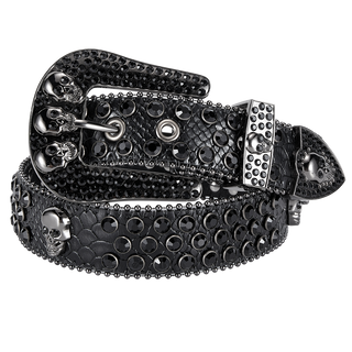 Dream Apparel Premium Strap Men Women Western Fashion Bling Bling Rhinestone Crystal Diamond Belts