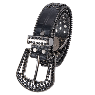Dream Apparel Premium Strap Men Women Western Fashion Bling Bling Rhinestones Crystal Diamond Belts