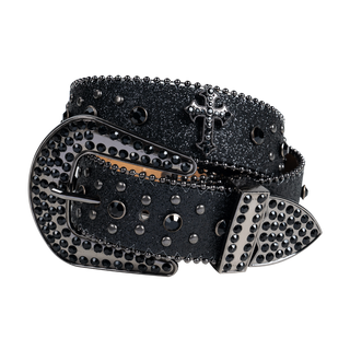 Dream Apparel Premium Straps Men Women Western Fashion Bling Bling Rhinestone Crystal Diamond Belt
