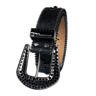 Dream Apparel Premium Straps Men Women Western Fashion Bling Bling Rhinestone Crystal Diamond Belt