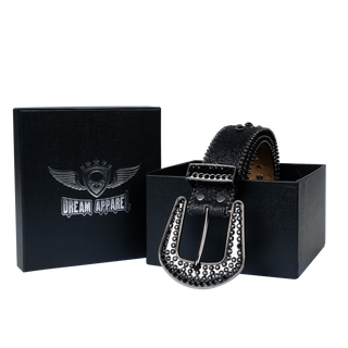 Dream Apparel Premium Straps Men Women Western Fashion Bling Bling Rhinestone Crystal Diamond Belt