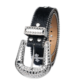 Dream Apparel Premium Straps Women Western Fashion Bling Bling Rhinestones Crystal Diamonds Belt