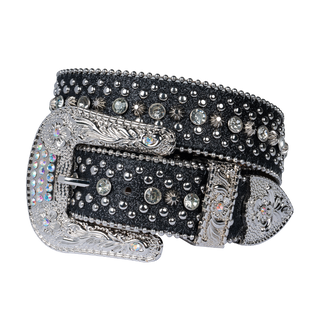 Dream Apparel Premium Strap Bling Bling Rhinestones Crystal Diamond Belts