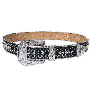 Dream Apparel Premium Strap Bling Bling Rhinestones Crystal Diamond Belts