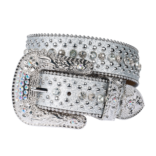Dream Apparel Premium Strap Men Women Fashion Bling Bling Rhinestones Crystal Diamond Belts