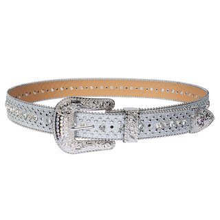 Dream Apparel Premium Strap Men Women Fashion Bling Bling Rhinestones Crystal Diamond Belts