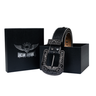 Dream Apparel Premium Straps Men Women Western Fashion Bling Bling Rhinestones Crystal Diamond Belts