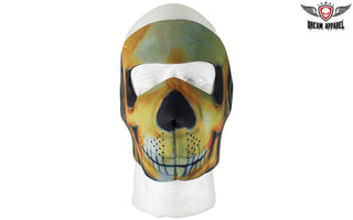 Fire Skull Face Mask