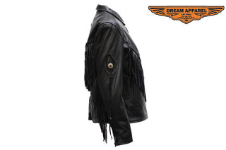Womens Jacket With Conchos