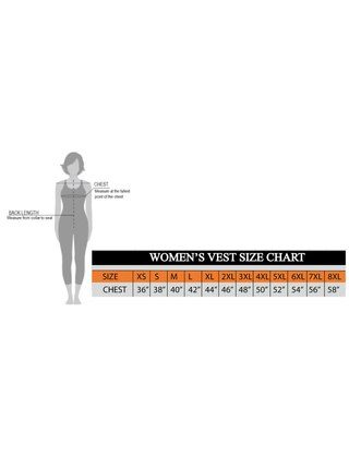 Dream Apparel Women Vest Side Laces Grey and with concealed pockets