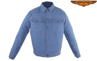 Men's Ultra-Lightweight Blue Denim Jacket