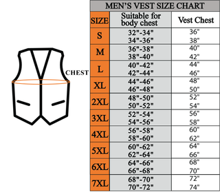 Dream Apparel Men's Motorcycle Collarless CLUB VEST Black Liner & Zipper Front Closure