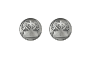 Skeleton Hands Biker pins
