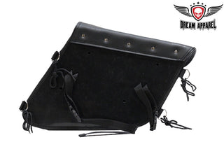 Universal Fitting Motorcycle Solo Swing Arm Bag No Stud