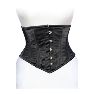 Dream Apparel Heavy Duty Steel Boned Underbust Waist Trainer Black Mesh Extreme Corset