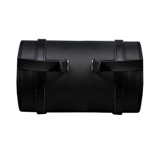 Dream Apparel 10" Plain PVC Motorcycle Tool Bag With 2 Roller Buckle Straps