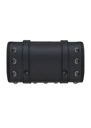 Dream Apparel Motorcycle Tool Bag Stylish Studs Design Secure Buckle Strap Universal Fit for Cruiser