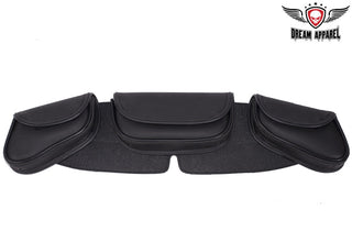 PVC Windshield Bag With 3 Compartments